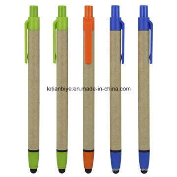 Caneta Esferográfica Papel Reciclado Stylus (LT-C814)